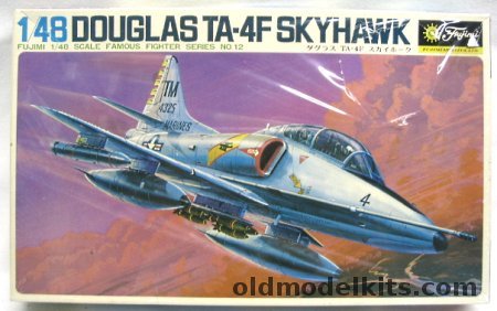 Fujimi 1/48 Douglas TA-4F / TA-4G Skyhawk - Royal Australian Navy TA-4G / H & MS-11 Marines Headquarters & Maintenance Sq or Navy VF-126 RCVW-12, 5A12-500 plastic model kit